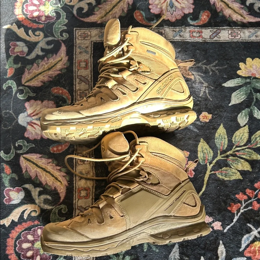 Salomon Quest 4d GTX Forces Coyote Brown Tactical Boots - Picture 6 of 7